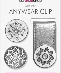 SURPRIZESHOP METALLIC SILVER BALL MARKER ANYWEAR CLIP