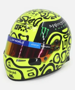 Lando Norris Signed McLaren Helmet 2024 F1 [1:2 Scale]