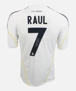 Raul Signed Real Madrid Shirt 2009-10 Home [7]