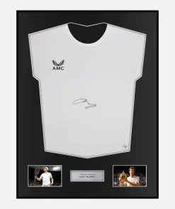 Framed Andy Murray Signed AMC Castore Shirt [Classic]