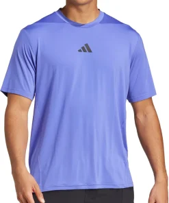 adidas Designed For Training Intensity Short Sleeve Mens Training Top - Blue