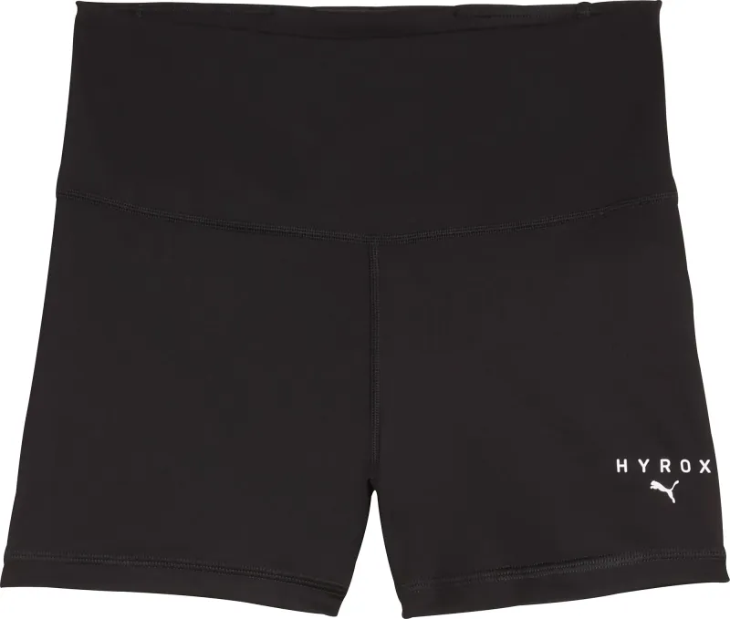 Puma X HYROX Essential Womens Short Training Tights - Black - Image 3