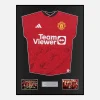 Framed Manchester United Signed Shirt 2023-24 Authentic [Classic]