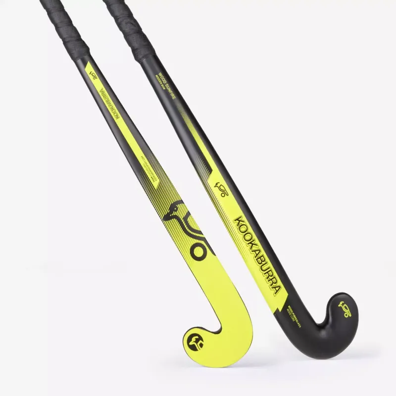KOOKABURRA SUNFIRE HOCKEY STICK YELLOW/BLACK