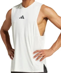 adidas Designed For Training Intensity Mens Training Vest - White