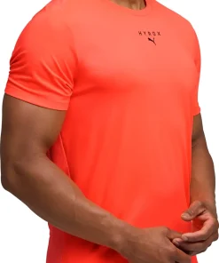 Puma X HYROX Cloudspun ThermoAdapt Short Sleeve Mens Running Top - Red