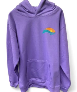 ADULTS ONE LIFE HOODIE LAVENDER