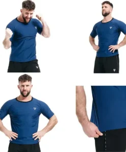 RDX M1 SWEAT T-SHIRT BLUE XL