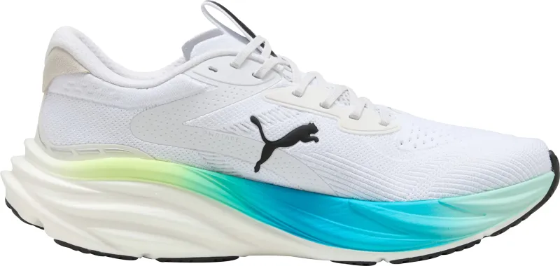 Puma Magnify Nitro 3 Mens Running Shoes - White - Image 3