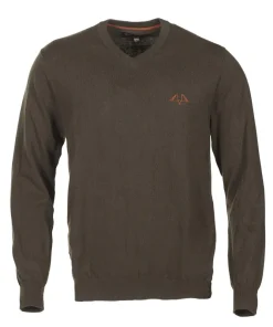 SwedTeam Crest V-Neck Jumper