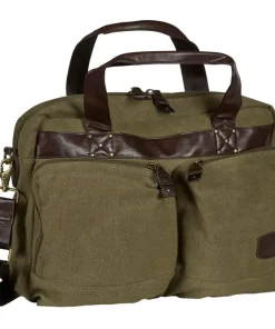 SwedTeam Crest Briefcase Ivy Green