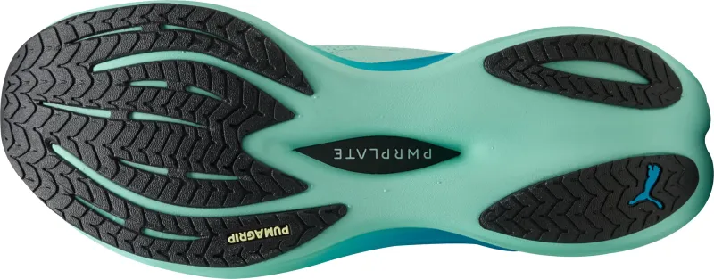 Puma Deviate Nitro 3 Mens Running Shoes - Green - Image 2