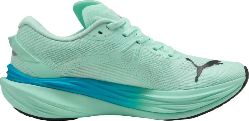 Puma Deviate Nitro 3 Mens Running Shoes - Green - Image 3