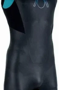 AQUASPHERE MENS AQUASKIN SHORTY V3 BLACK/BLUE