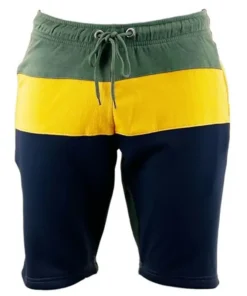 ek Wholesale Mens Slim Fit Contrast Fleece Shorts