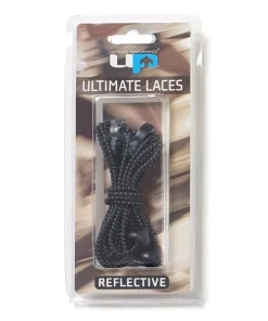 1000 MILE ELASTIC LOCK LACE BLACK