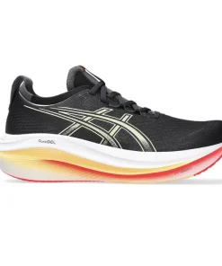 Asics Mens Trainer Gel-Nimbus 27 Black/Khaki