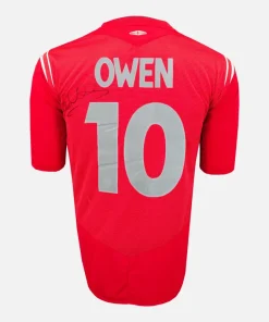 Michael Owen Signed England Away Shirt Euro 2004 [10]