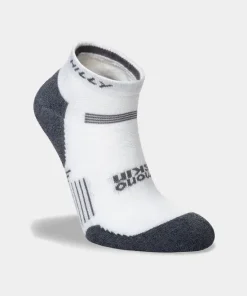 HILLY SUPREME QUARTER SOCKS WHITE/GREY 6-8.5