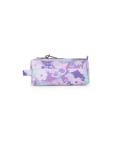 Hype Kids Pencil Case Floral Doodle Purple