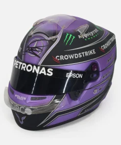 Lewis Hamilton Signed Mercedes Helmet 2021 F1 [1:2 Scale]