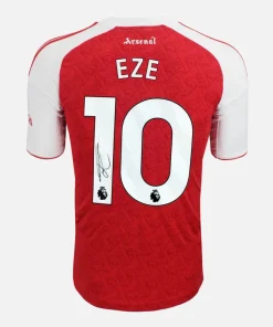 Eberechi Eze Signed Arsenal Shirt 2025-26 Home [10]