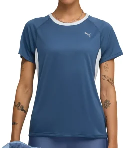 Puma Velocity Short Sleeve Womens Running Top - Blue