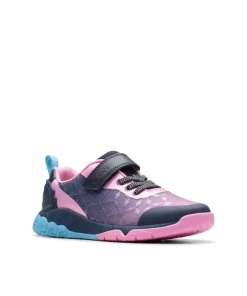 Clarks Girls Trainer Tidal Trail K Navy