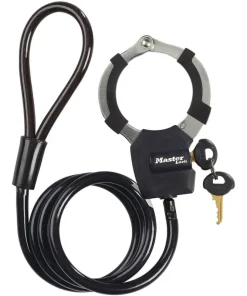 Master Lock X1 Street Cuff With Cable Bike Lock