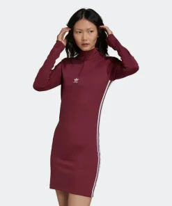 adidas Originals Women's Long Sleeve 3 Stripes Dress H35617