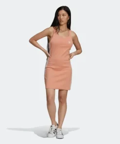 Adidas Originals Women's Classic Racerback Dress Cotton Pink