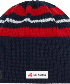 EISBAR HAT SPORI SHORTY BEANIE NGHT/RED/WHITE ONE SIZE