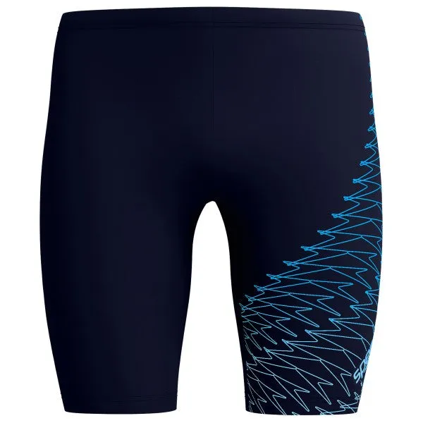 SPEEDO MENS MEDLEY LOGO JAMMER NAVY BLUE