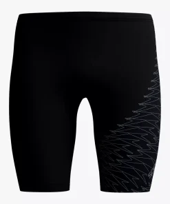 SPEEDO MENS MEDLEY LOGO JAMMER GREY/BLACK