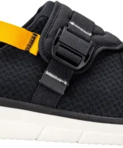 Lizard Way Mens Moc Sandals - Black