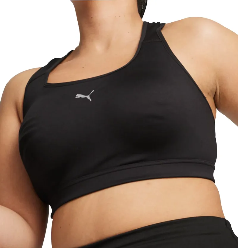 Puma 4KEEPS Womens Running Sports Bra - Black