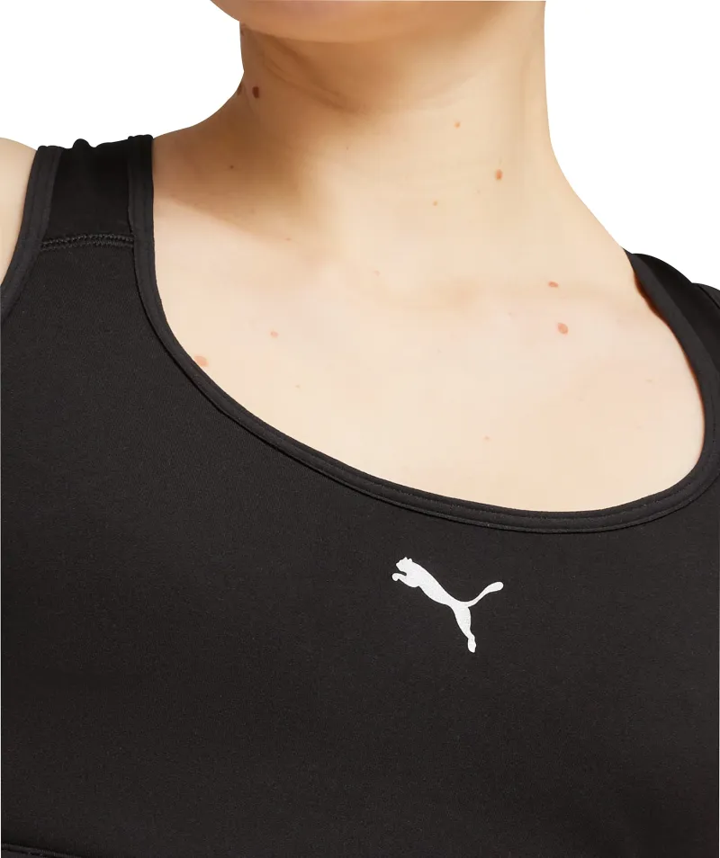 Puma 4KEEPS Womens Running Sports Bra - Black - Image 3