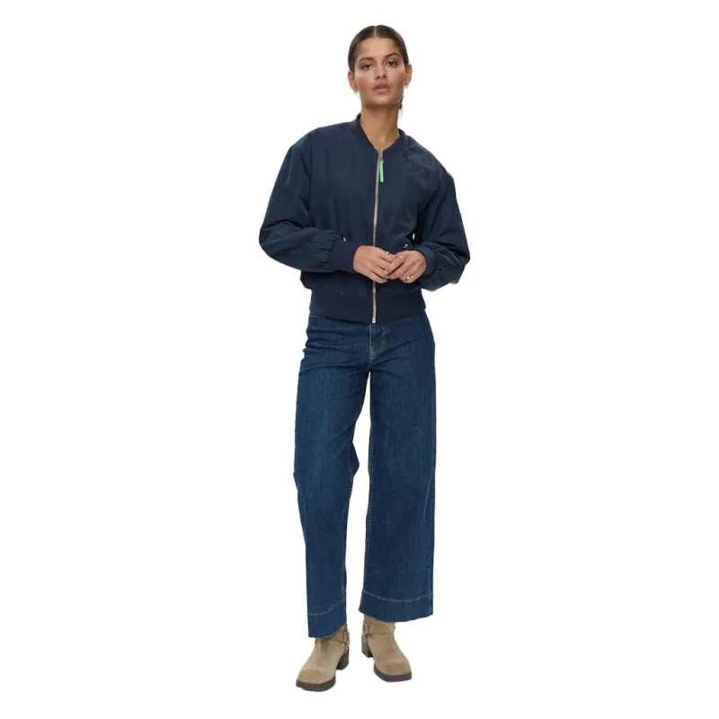 Numph Womens Jacket Ellanora Dark Sapphire - Image 3