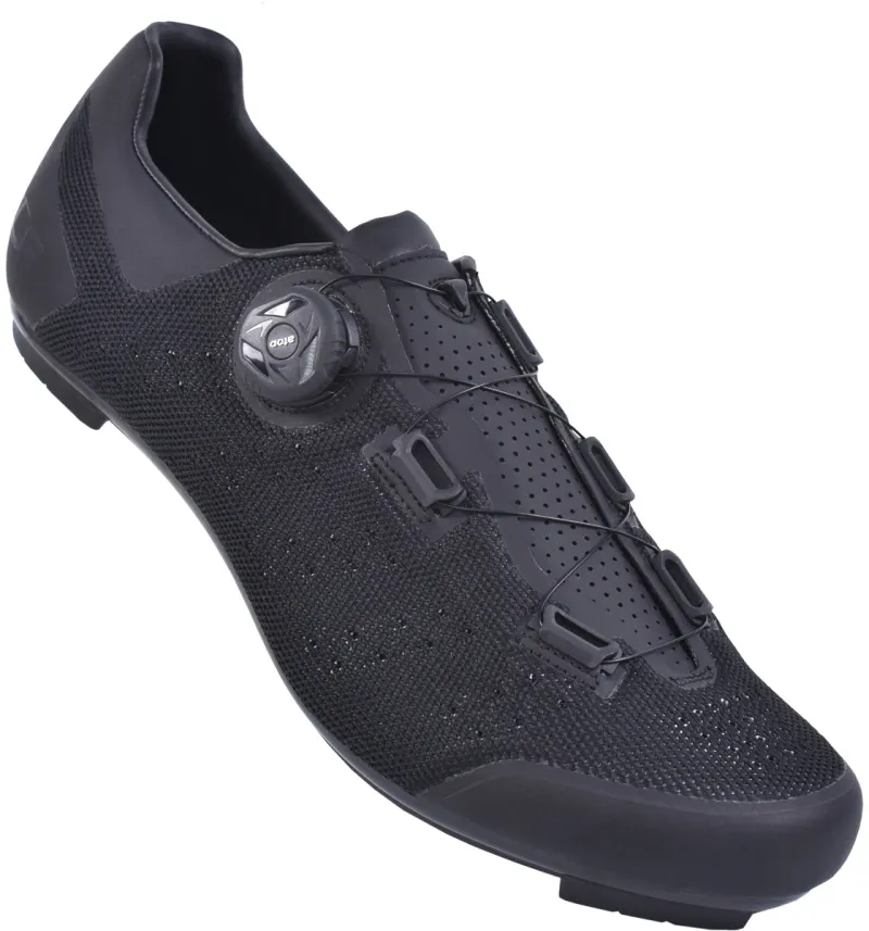 FLR F-11 XD-Knit Pro Mens Road Cycling Shoes - Black - Image 2