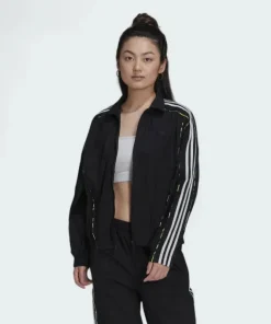 Adidas Originals Women's Floral Piping Track Top H15823