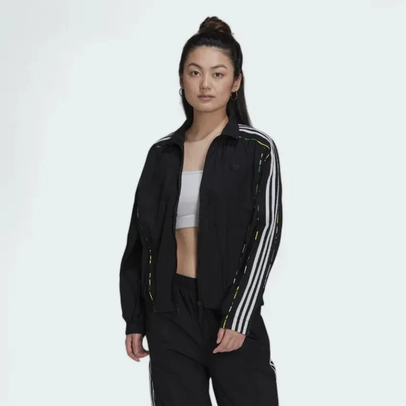 Adidas Originals Women's Floral Piping Track Top H15823