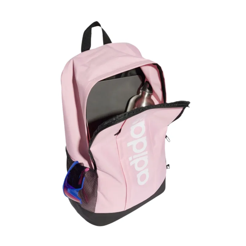 Adidas Adults Unisex Backpack Linear Pink/Black/White - Image 2