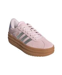 Adidas Girls Trainer VL Court Bold Clear Pink/Silver Metallic/Gold Metallic