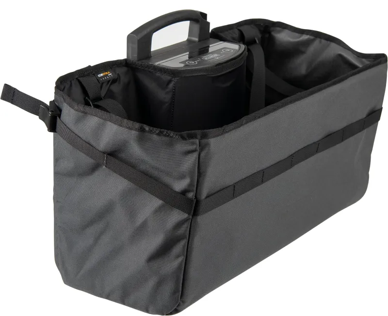 Brompton Electric Basket Bag - Grey