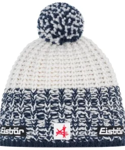 EISBAR HAT REFOCUS POMPON DARK COBALT/WHITE ONE SIZE