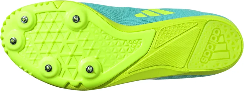 adidas Allroundstar Junior Running Spikes - Green - Image 2