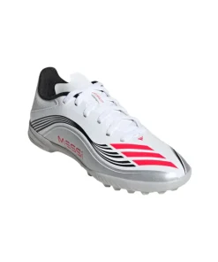 Adidas Junior Astro Turf F50 Messi League TF J White/Lucid Red/Silver