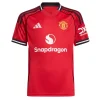 Adidas Manchester United Youth Home Jersey 25/26 Red