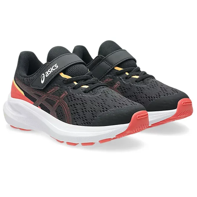 Asics Kids Trainer GT-1000 13 Black/Rubble Red - Image 2
