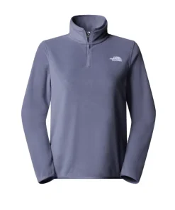 The North Face Womens Fleece Glacier 1/4 Zip Twilight Galaxy